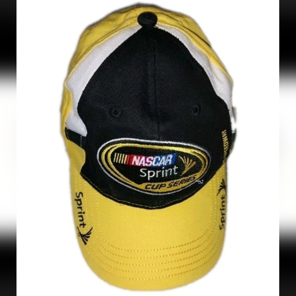 Nascar Sprint Cup Series Octagon Hat Cap Elastic Strap Embroidered Logo Racing